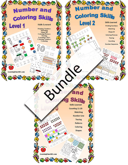 Number Learning Guide Numbers – Learning Time ABC