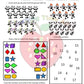 Number and Coloring Skills Book: Level 3