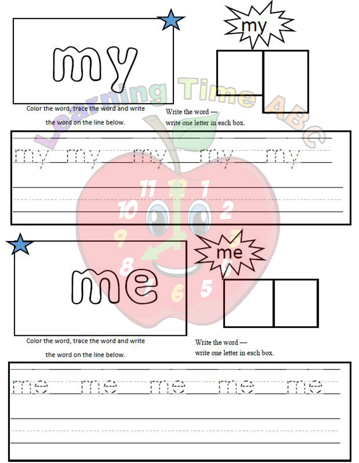 Know Your Sight Words Book